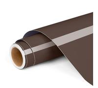Rouleau de vinyle permanent pour Cricut et Silhouette Cameo - 30,5 x 1,2 m - Marron - Pour décoration de fête, fenêtre, décoration d'intérieur