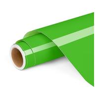 Rouleau de vinyle permanent pour Cricut et Silhouette Cameo - 30,5 x 1,2 m - Vert clair - Pour décoration de fête, fenêtre, décoration d'intérieur