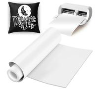 Rouleau de vinyle smart Iron on pour Cricut Joy Xtra - 24 x 200 cm - Heat Transfer - Sans tapis de découpe - Film vinyle smart Iron on - Traceur autocollant - Film pour traceur textile