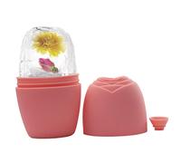 Rouleau de visage de glace pour le visage et les yeux, masseur moule à glace en Silicone pour les poches oculaires, éclaircit et resserre la peau, élimine les ridules.