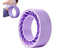Rouleau De Yoga - Étirement Non Glissement De Roue, Entraîneur De Résistance Au Noyau, Rouleau Durable Sans Glissement Pour Gymnase À Domicile | Parfait Pour La Flexibilité De La Formation De L'équili