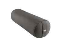 LOTUSCRAFTS Rouleau de yoga pour Yin Yoga, certifié GOTS, rouleau de avec rembourrage en épeautre, housse en coton lavable, bolster, coussin yoga, pilates