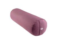 Lotuscrafts Rouleau de yoga Yin – rembourrage épeautre, housse coton lavable, certifié GOTS