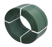 Rouleau d'emballage manuel Rouleau lourd PP Corde en plastique Corde industrielle Tié à attache de câble avec texture de diamant pour les objets lourds de regroupement 9kg 10# (Od Green)