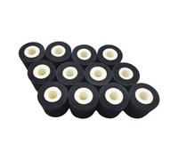 Rouleau d'encre de codeur tampon chaud, for Machine à sceller le codage MY380F DK1000 DK1100 Pour le bricolage(12pcs 36 x 35,High Temperature)