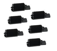 Rouleau d'encre IR-40 adapté aux Rubans de Remplacement Noirs Casio Sharp Aurora Monroe, 6 pièces Pièces de copieur d'imprimante