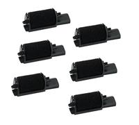 Rouleau d'encre IR-40 L93A adapté for Casio Sharp Aurora Monroe, Remplacement de Ruban Noir, 6 pièces Pièces de copieur d'imprimante