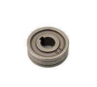 Rouleau d'entraînement en acier à rainure en V MIG 0,6/0,8 0,8/1,0 mm, 30 mm de diamètre pour arbre de moteur de soudeur Clarke SIP (0,6-0,8)