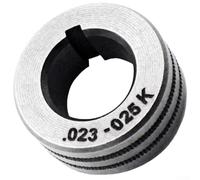 Rouleau d'entraînement moleté .023-.025 pour rouleau d'alimentation de fil de soudure Lincoln SP-100 SP-125 Plus, KP666-035C