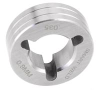 Rouleau d'entraînement moleté à rainure en V pour soudeurs MIG Miller - Compatible avec les systèmes d'alimentation en fil d'acier .030, .035, .045 et 1/16" - Accessoire d'alimentation en fil d'acier