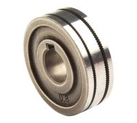 Rouleau d'entraînement pour soudeurs MIG - Rouleau d'alimentation de fil moleté/V/U, compatible avec Clarke, SIP, série MIG100-200, diamètre de fil .023 à 0,045 mm, acier à roulement (#14)