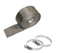 Rouleau D'enveloppe Thermique D'échappement Pour Bouclier De Voiture Avec Tissu Résistant Attaches Verrouillage