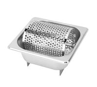 Rouleau d'épandage de beurre en acier inoxydable, rouleau de beurre pour petits pains et pain au beurre de beurre roule et rouleau de beurre de pain à roller d'écran de beurre en