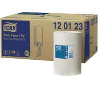 Rouleau d'essuyage multi-usage TORK 1 épaisseur blanc 120 m (1 rouleau)