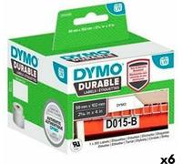Rouleau d'étiquettes Dymo Durable 102 x 59 mm noir blanc (6 pièces)