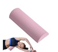 Rouleau d'étirement arrière : rouleau en mousse à demi-cylindre, équipement de libération musculaire | Accessoire de yoga léger portable, idéal pour l'entraînement sportif, la rééducation physique