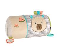 Rouleau d'éveil bébé Capybara & Crocodile - Coussin d'activité sensoriel Fehn dès la naissance