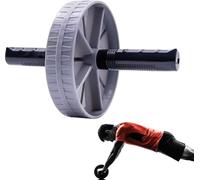 Rouleau d'exercice pour abdominaux - Rouleau AB - Gris KP36004
