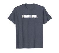 Rouleau d'honneur T-Shirt, Homme, Bleu Chiné, M