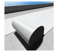 Rouleau d'isolation en Feuille d'aluminium Auto-adhésive - Isolation Thermique, ignifugée et imperméable pour combles, Murs, Grenier, Garage, Caravane, toitures - Épaisseur 20 mm, Couverture