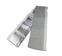 Rouleau d'isolation externe pour tuyau d'échappement AC - Film de protection pour systèmes divisés - Pompes à chaleur - Résistant aux intempéries - 26 x 183 cm