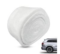 Rouleau d'isolation thermique en PET recyclé pour camping-car - 370 mm x 10 m - Anti-démangeaisons et ignifuge - Pour conversion de véhicule (110 mm d'épaisseur)
