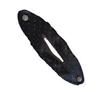 Rouleau élégant pour chignon - Accessoires pour cheveux - Motif floral - Bigoudi déparesseux - Long - Facile à clipser - Outil pour femme et fille E