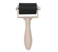 rouleau en caoutchouc de 3,5 cm, outil d'estampage d'art de rouleau en caoutchouc de peinture d'encre Brayer de gravure, Brayer d'estampage d'artisanat pour Cricut/gravure
