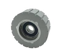 Rouleau en caoutchouc de roue de presse, 65 * 12 * 28mm 10 pièces accessoires de Machine à plaquer les chants, for Machine à bois