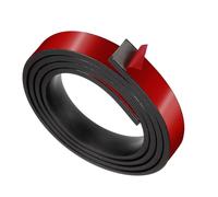 Rouleau en caoutchouc néoprène adhésif pour projets de bricolage, bandes d'étanchéité, insonorisation, nivellement du sol, coussinets artisanaux et surfaces antidérapantes 10m W:30mm
