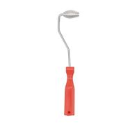 Rouleau en fibre de verre mimdixy, outil de pagaie de bulle à rouleaux d'olive en aluminium avec poignée en plastique pour la fenêtre Porte de réparation de réparation baignoire (Tapez A)