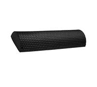 Rouleau en mousse de densité pour massage musculaire et entraînement de flexibilité, rouleau demi-rond en mousse EVA pour yoga, pilates, physiothérapie, 3 tailles (11,81/17,72/60 cm), bleu/vert/noir