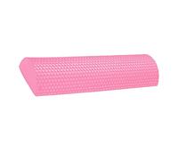 Rouleau en mousse de densité pour un massage musculaire efficace et un entraînement de flexibilité, rouleau demi-rond en mousse EVA pour yoga, pilates, physiothérapie, 30 cm