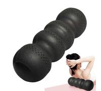 Rouleau en mousse de yoga - Zones d'action pour la nuque, rouleau de fascias double | Rouleau en mousse de pilates, rouleau de déclenchement du point arrière, bâton d'exercice musculaire en forme de
