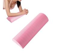 Rouleau en Mousse Demi-Lune Cylindre de Massage Haute Densité Support | Rouleau d'Exercice en Mousse pour le Dos pour la Récupération Physique Étirements Musculaires Yoga Pilate