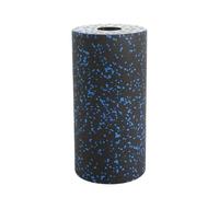 Rouleau en mousse Kit de rouleaux mousse Yoga, 30x15cm, ensemble balles Massage en EPP haute densité, exercices corporels, entraînement aux Points(Black Blue)