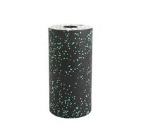 Rouleau en mousse Kit de rouleaux mousse Yoga, 30x15cm, ensemble balles Massage en EPP haute densité, exercices corporels, entraînement aux Points(Black green)