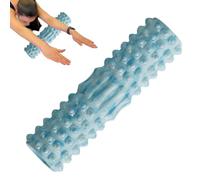 Rouleau en mousse pour massage des tissus profonds, masseur de relaxation musculaire, rouleau de massage musculaire pour soulager le yoga avec soutien lombaire, relâcher la tension par massage