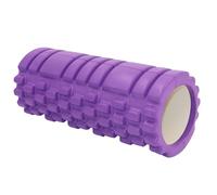 Rouleau en mousse pour massage musculaire des tissus profonds, rouleau pour muscles avec bandes de résistance, rouleau de massage pour yoga, pilates, gym et exercices à domicile, grille de points de