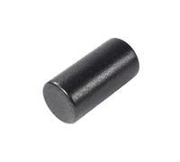 Rouleau en mousse Rouleau de mousse noir, équipement d'exercice Yoga, rouleau Massage, colonne délicate(Black S)