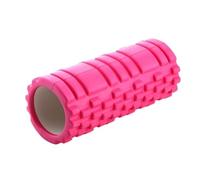 Rouleau en mousse Rouleau De Mousse Remise En Forme Yoga Fitness Ensemble Bloc Massage(Pink 30x10cm)