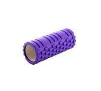 Rouleau en mousse Rouleau De Mousse Remise En Forme Yoga Fitness Ensemble Bloc Massage(Purple 25x8cm)