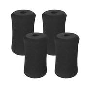 Rouleau en mousse - Rouleau d'exercice | 4 x tampons en mousse | Pièces de rechange pour banc de musculation | Accessoires de gym à domicile | Équipement de fitness pour table d'inversion