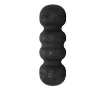 Rouleau en mousse - Rouleau d'exercice de 15 cm, dos en mousse léger, rouleau de point de déclenchement noir | Colonne de yoga portable en forme de vague haute dureté pour un contrôle profond de