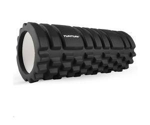 Rouleau en Mousse Yoga Tunturi Grid 33 cm - Noir