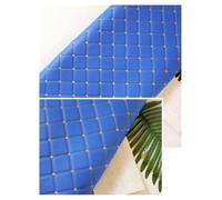 Rouleau en Similicuir Bleu 100cm x 160 cm pour Boucles d'oreilles Sac à | Main Portefeuille couture Fabrication artisanale, Canapé d'ameublement Réparant le(Blue,1.6x3m)