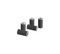 Herlitz Rouleau encreur de rechange pour pince à étiqueter G – 2 lignes – Noir – Lot de 5
