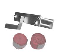 Rouleau enveloppe de boxe | Outil de stockage de l'enveloppe à main en acier inoxydable | Organisateur de bandage pour Muay Thai, arts martiaux, formation, gymnase, entraîneurs, combattants et entraîn