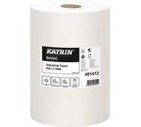 Rouleau environnement blanc naturel 3 plis. 38x38cm 1000feuilles.