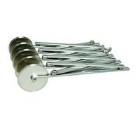 ROULEAU EXTENSIBLE 5 LAMES INOX UNIES Ø5.5 de 1à11.5cm de large